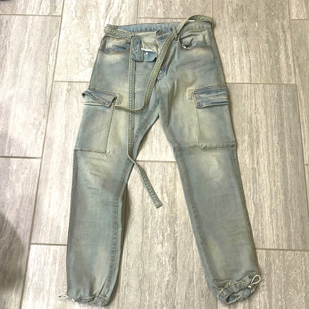 MNML cargo jeans size 31